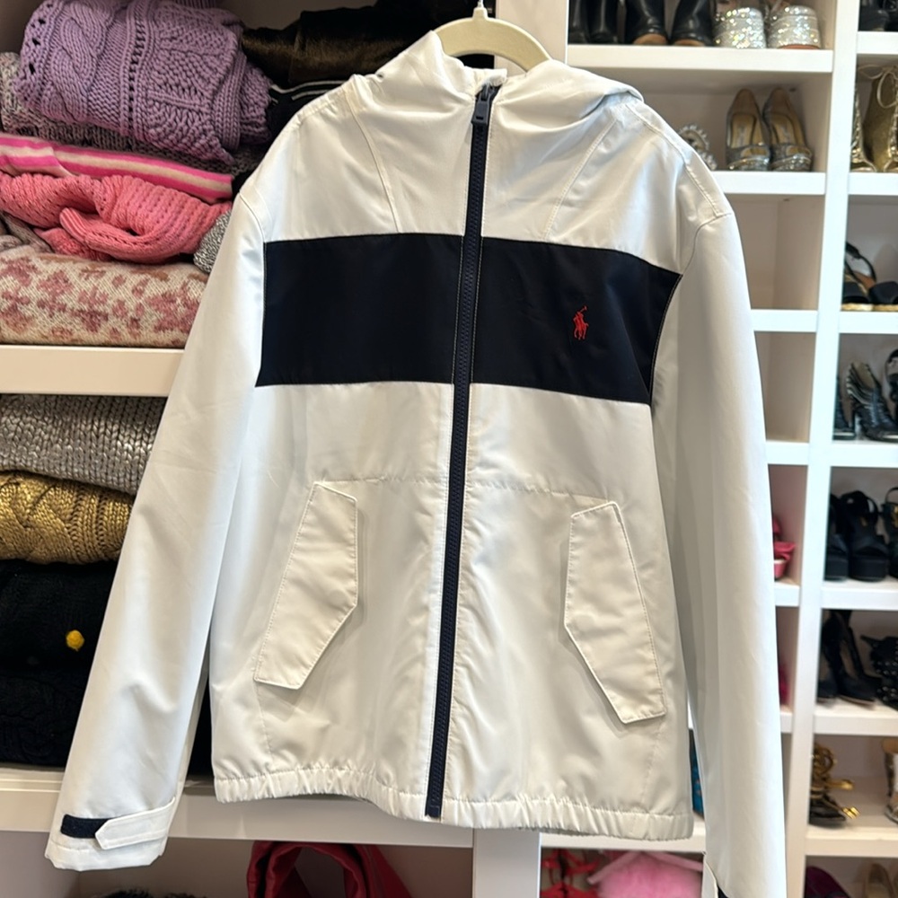 Polo Ralph Lauren Boys M (10-12) jacket with hood